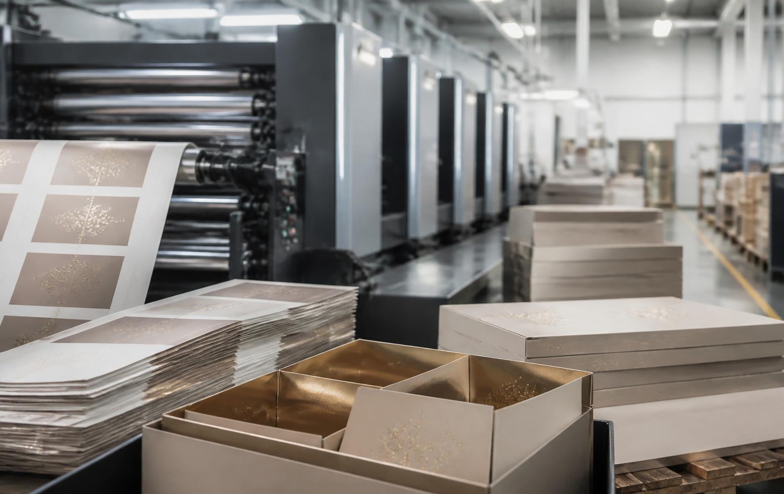 Packaging production floor